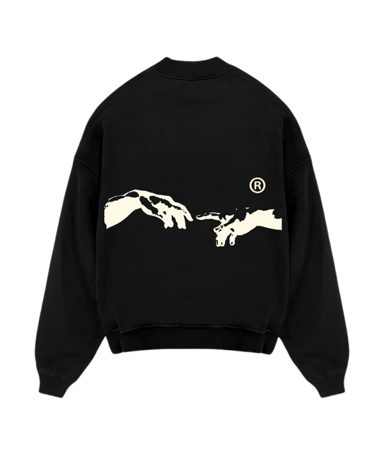 Hiddn Archive Classic Black Sweater