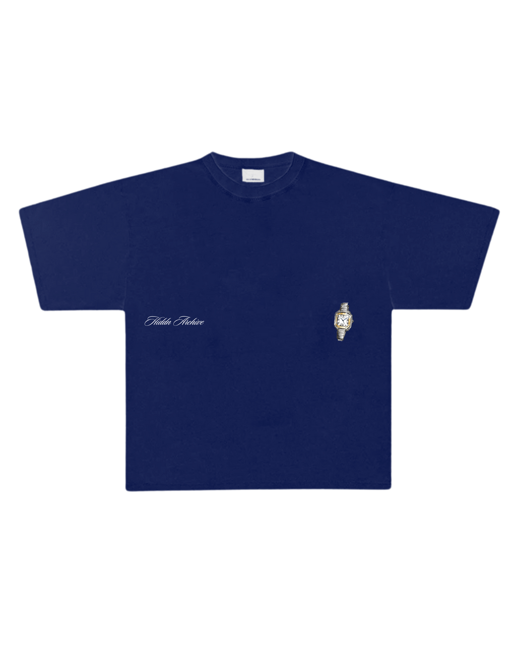 Hiddn “Lost Time” Blue Graphic Tee