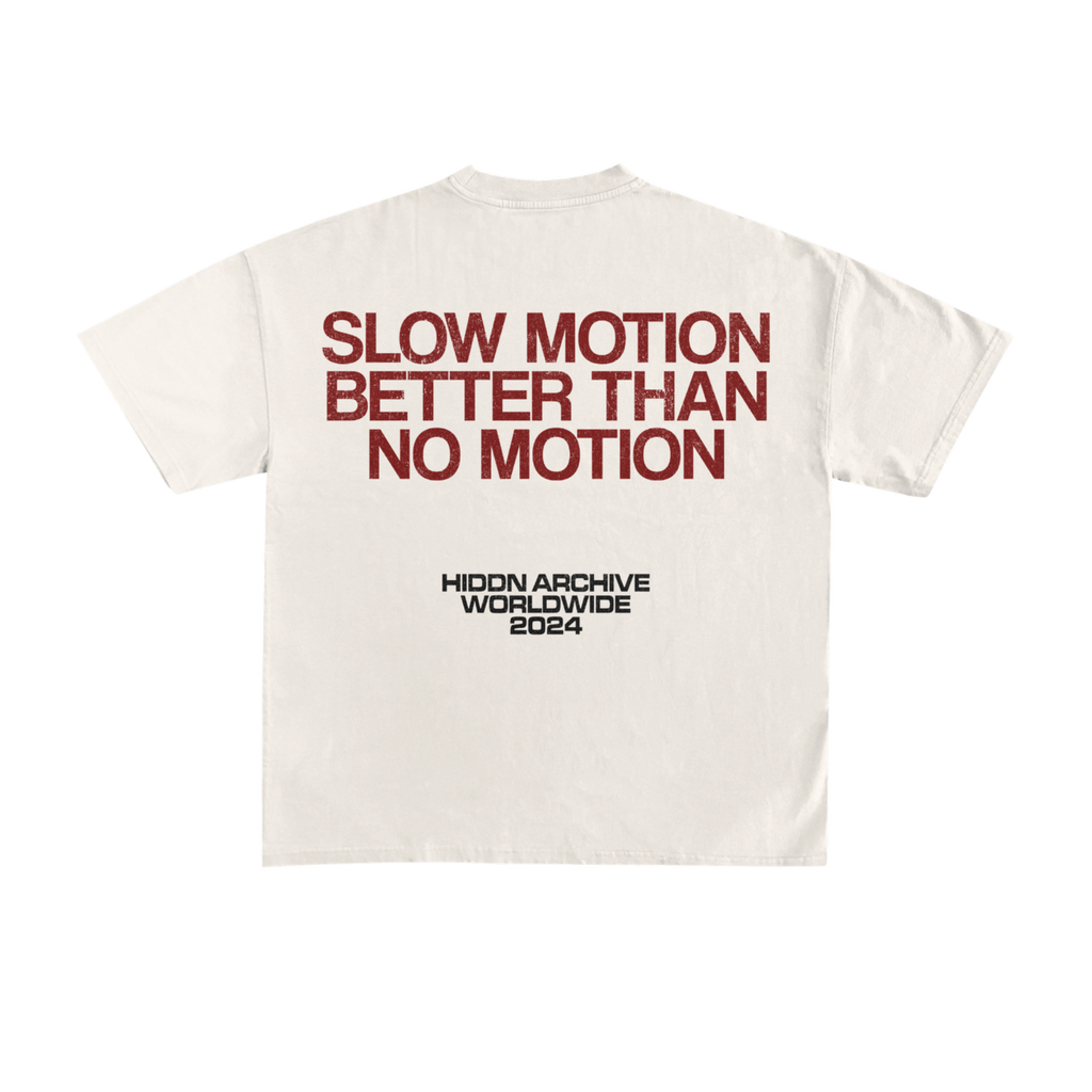 “Motion” Graphic Cotton Tee