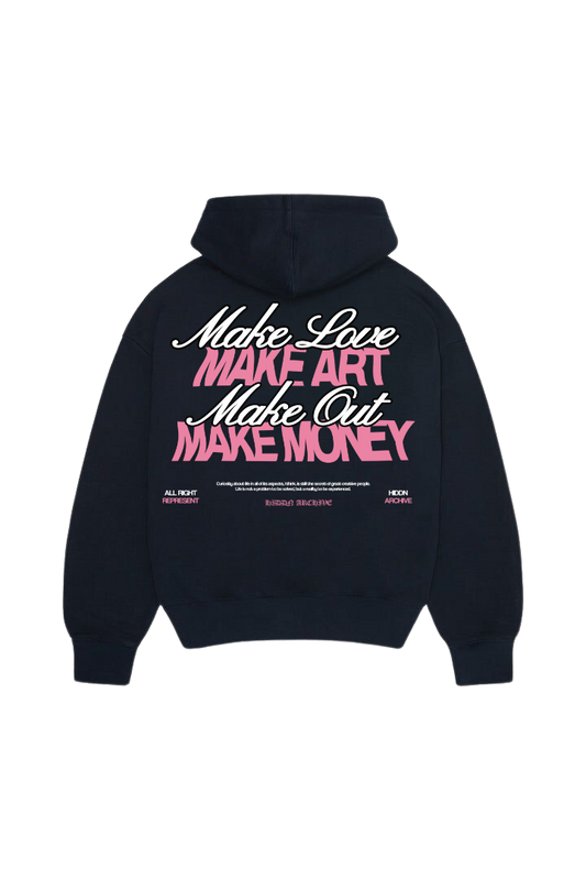 “Make Love”  Graphic Heavy Weight Hoodie