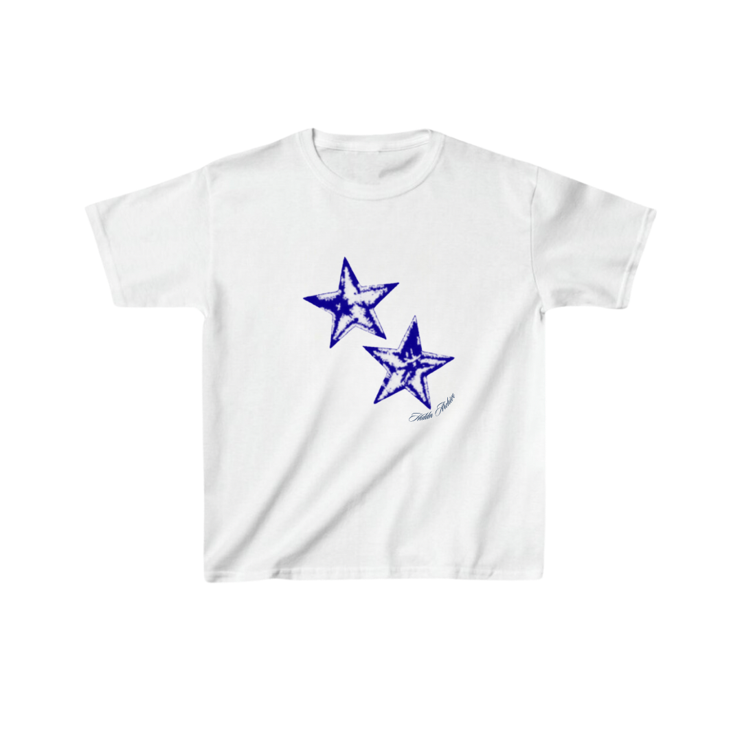 Blue Star Hiddn Baby Tees