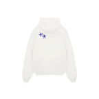 Blue Star Hiddn White Hoodie