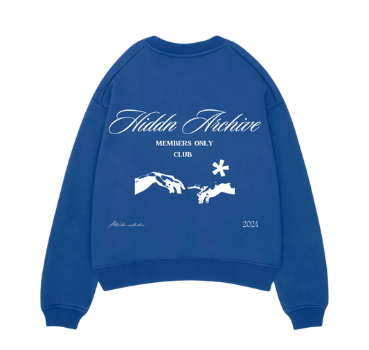 Members Only Blue Crewneck