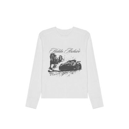Hiddn “Horse power” Long sleeve tee