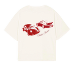“Hiddn” Aesthetics Red Car Tee