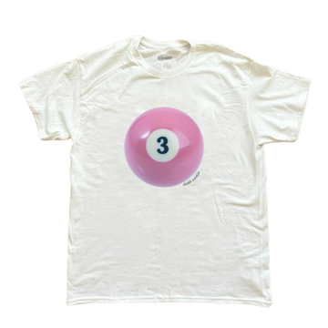 Pink 3 Ball Baby Tee