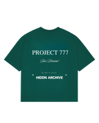 “Project 777” Tee Emerald Green