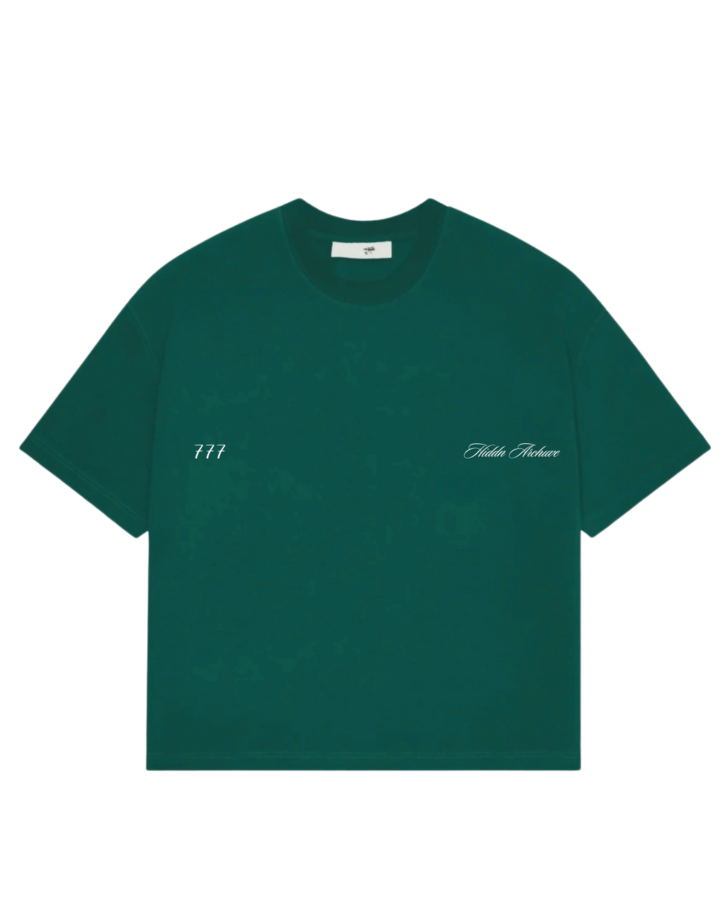 “Project 777” Tee Emerald Green
