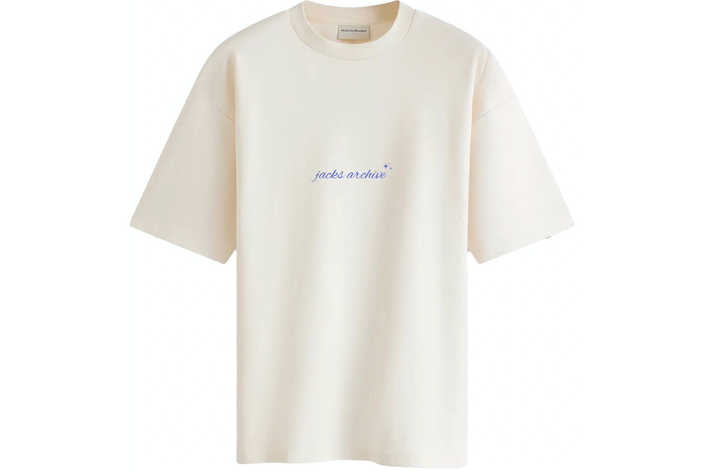 “cest la vie” Oversized box tee