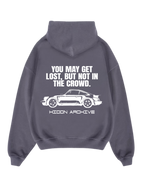 “Not in the crowd” Graphic Heavy Weight Hoodie.