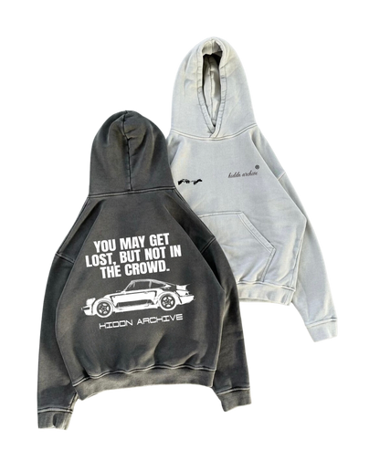 “Not in the crowd” Graphic Heavy Weight Hoodie.