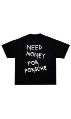 Porsche Oversized Graphic Tee Shirt