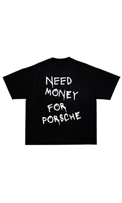 Porsche Oversized Graphic Tee Shirt