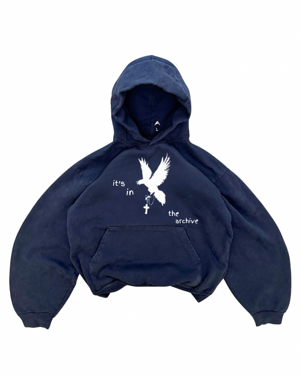 Boxy Vintage Wings Heavy hoodie