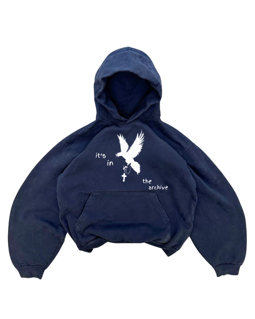 Boxy Vintage Wings Heavy hoodie