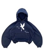 Boxy Vintage Wings Heavy hoodie