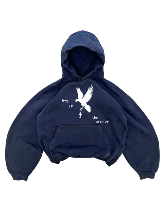 Boxy Vintage Wings Heavy hoodie