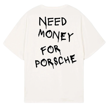 Porsche Oversized Graphic Tee Shirt