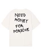 Porsche Oversized Graphic Tee Shirt