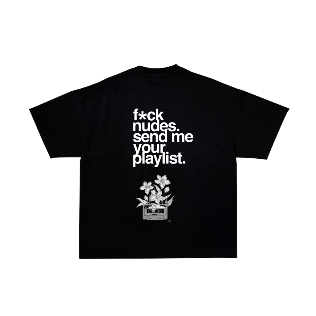 “Send me your playlist” Hiddn Archive Tee