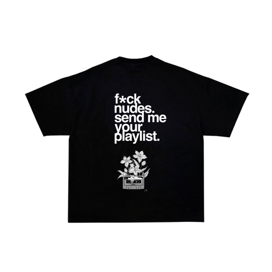 “Send me your playlist” Hiddn Archive Tee