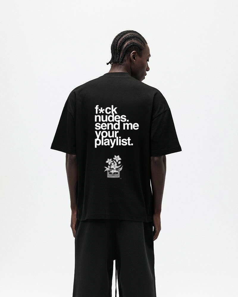 “Send me your playlist” Hiddn Archive Tee