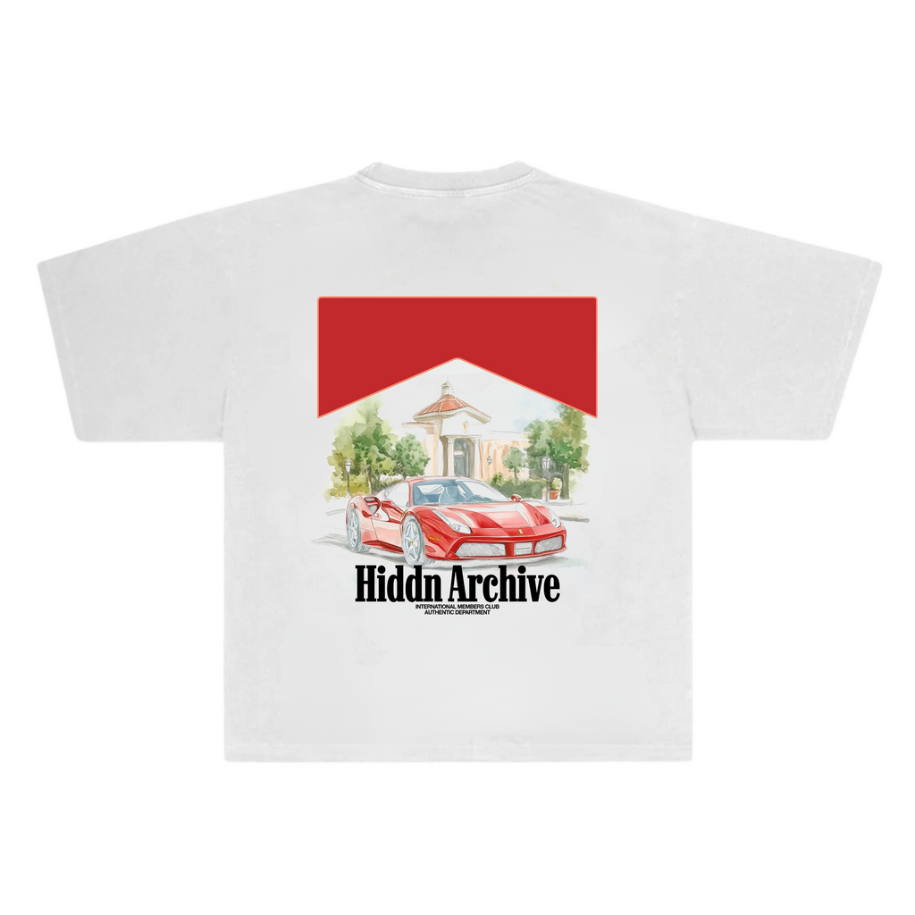 Hiddn “Monaco Marlboro” Graphic Tee