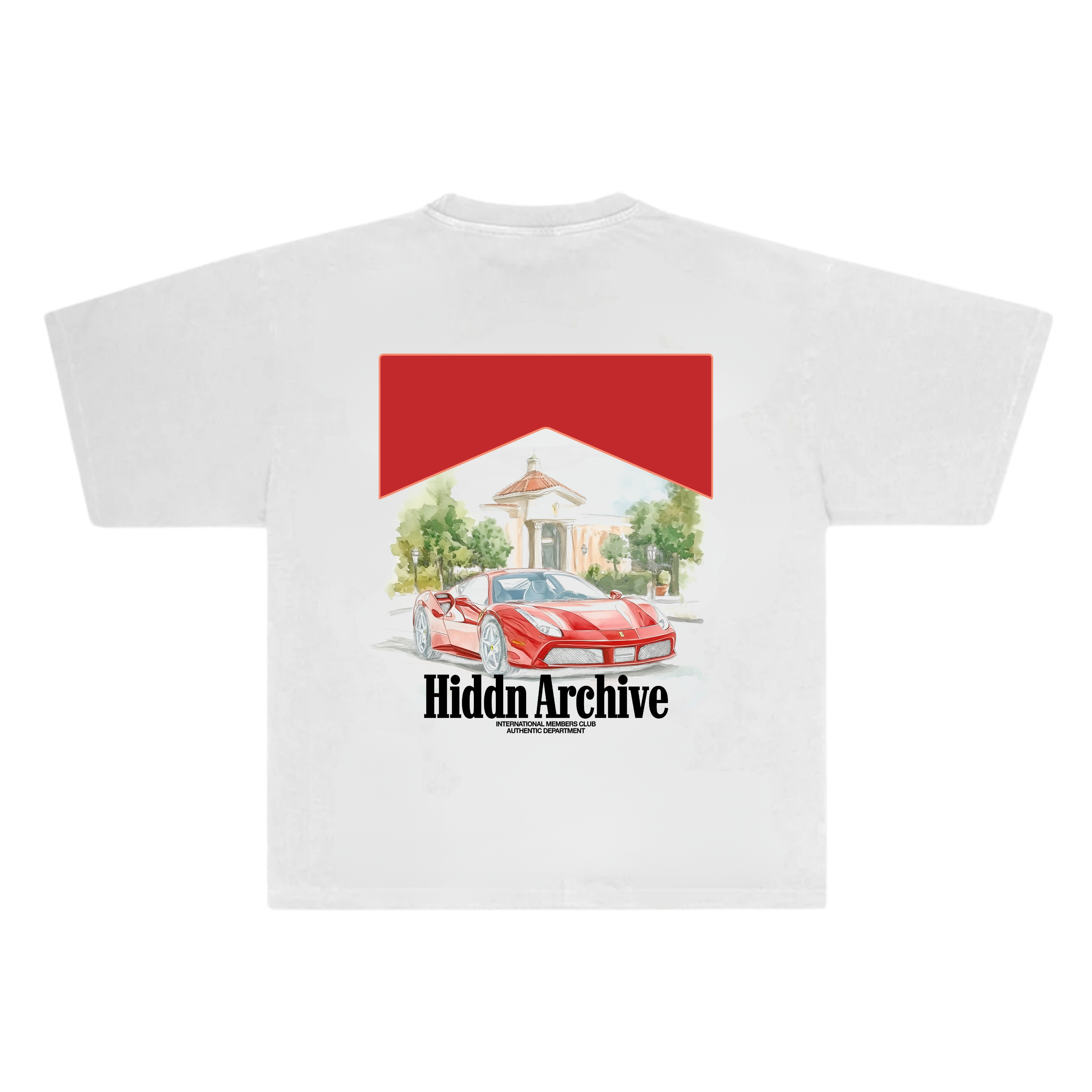 Hiddn “Monaco Marlboro” Graphic Tee