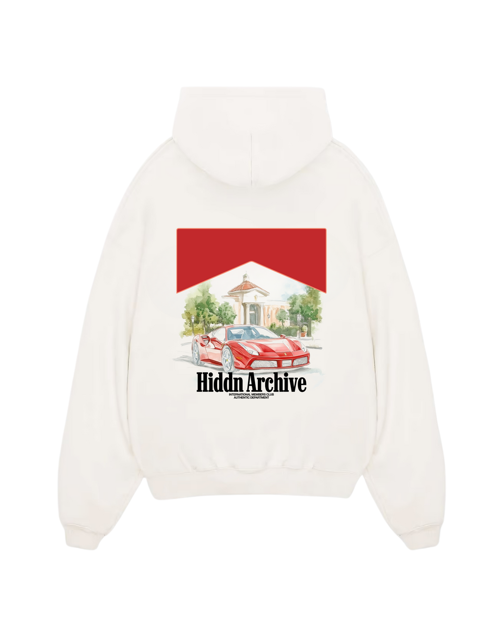 Hiddn “Monaco Marlboro” Hoodie