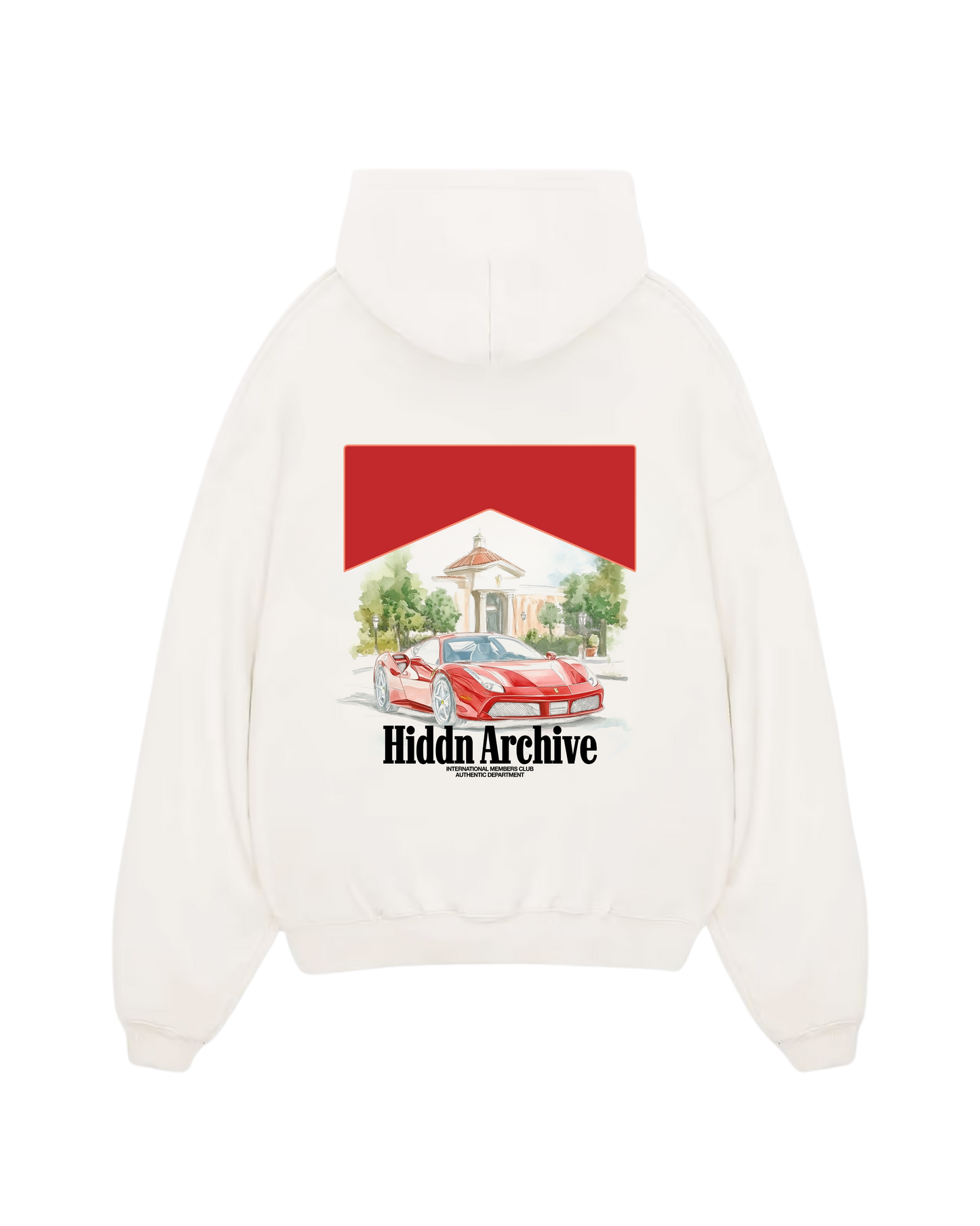 Hiddn “Monaco Marlboro” Hoodie