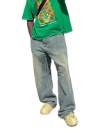 Vintage Baggy Jeans Men Y2K Fashion Loose Fit
