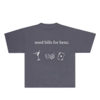 “Bills for Benz” Heavy Weight Graphic Tee