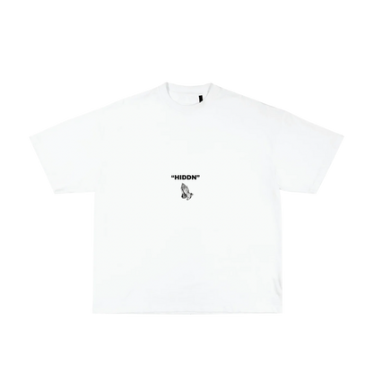 “Type Shi” Hiddn Graphic Tee in White