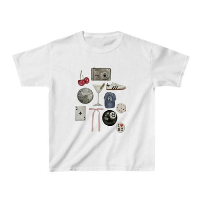 Hiddn “moodboard” baby tee