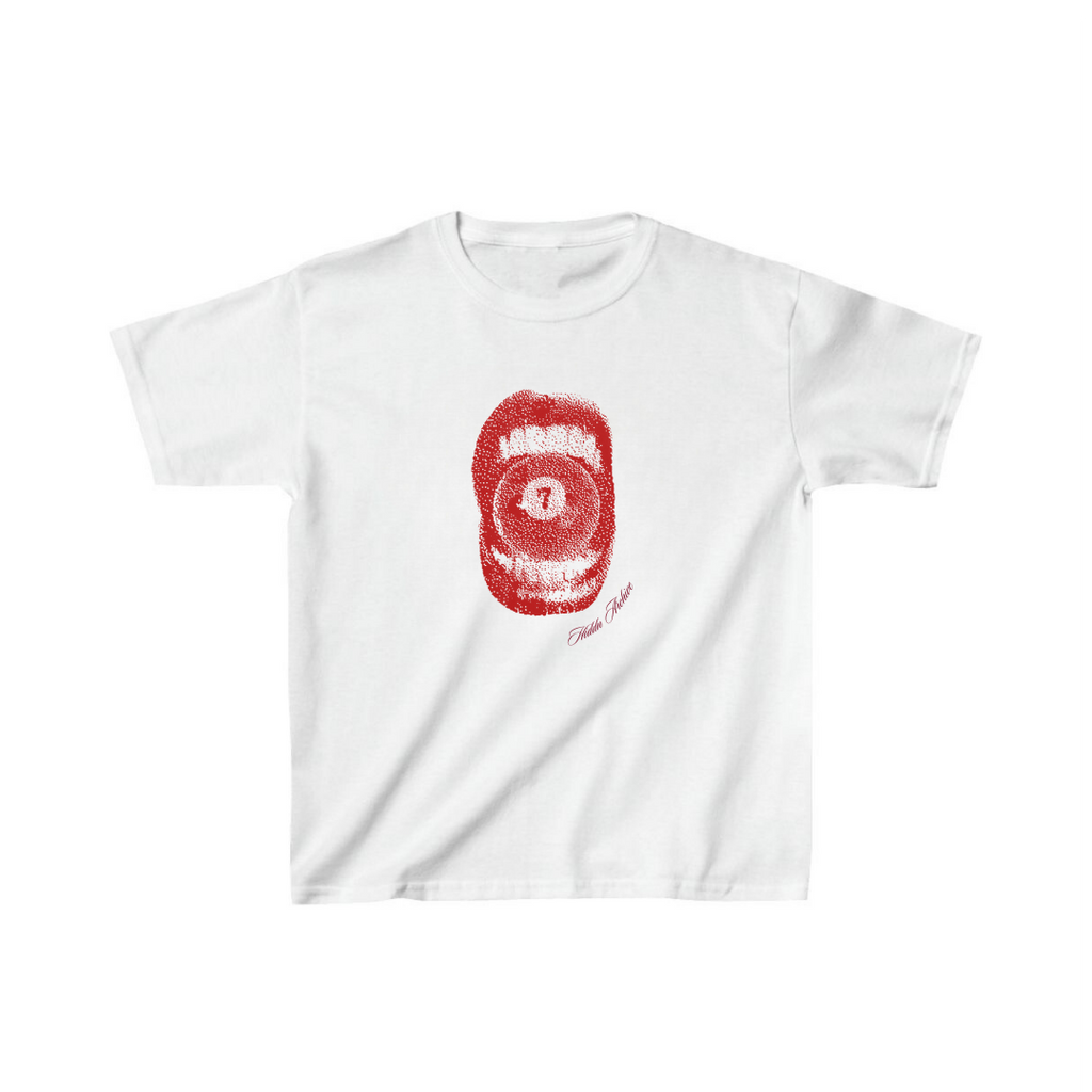 “Red Luck” Hiddn Baby Tee
