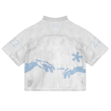 Hiddn Archive Cropped Varsity Jersey
