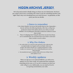 Hiddn Archive Cropped Varsity Jersey