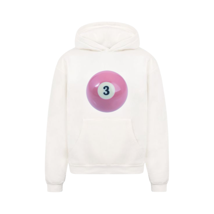 Hiddn Pink Billaird Ball Hoodie