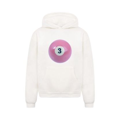 Hiddn Pink Billaird Ball Hoodie