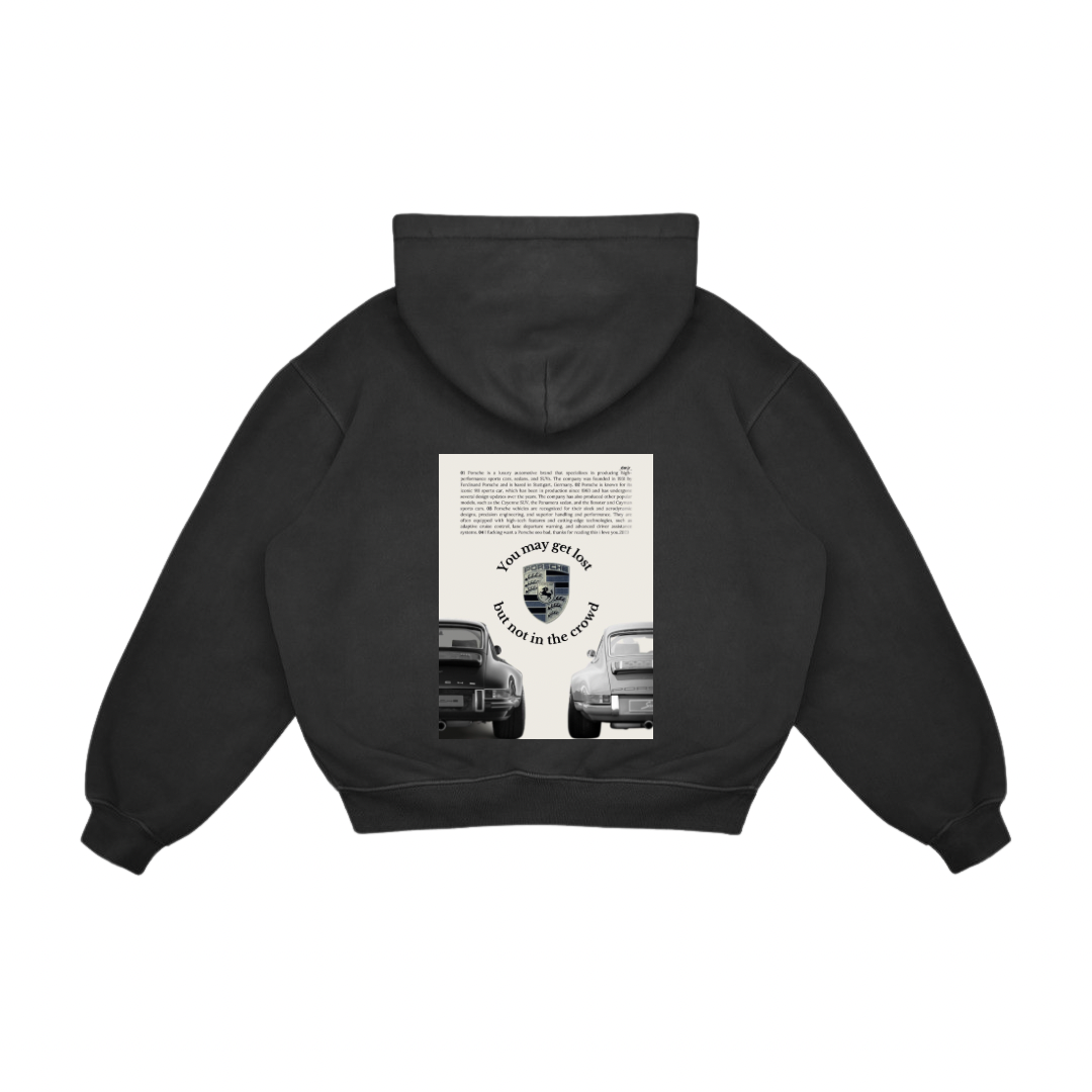 “Lost” Porsche Vintage Wash Hoodie