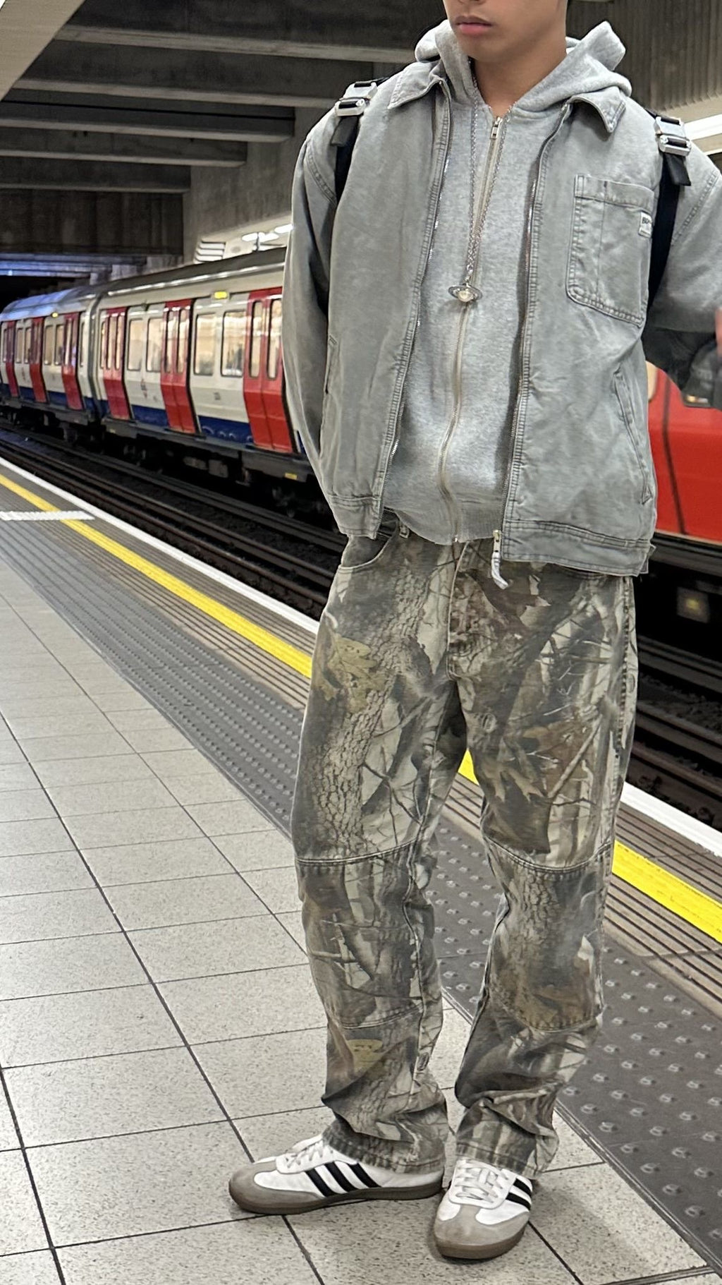 Hiddn Camouflage Baggy Pants