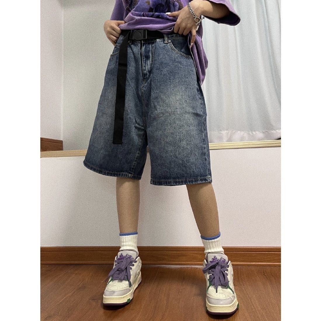 Unisex Streetwear Jorts