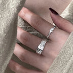 Hiddn Melt Silver Rings