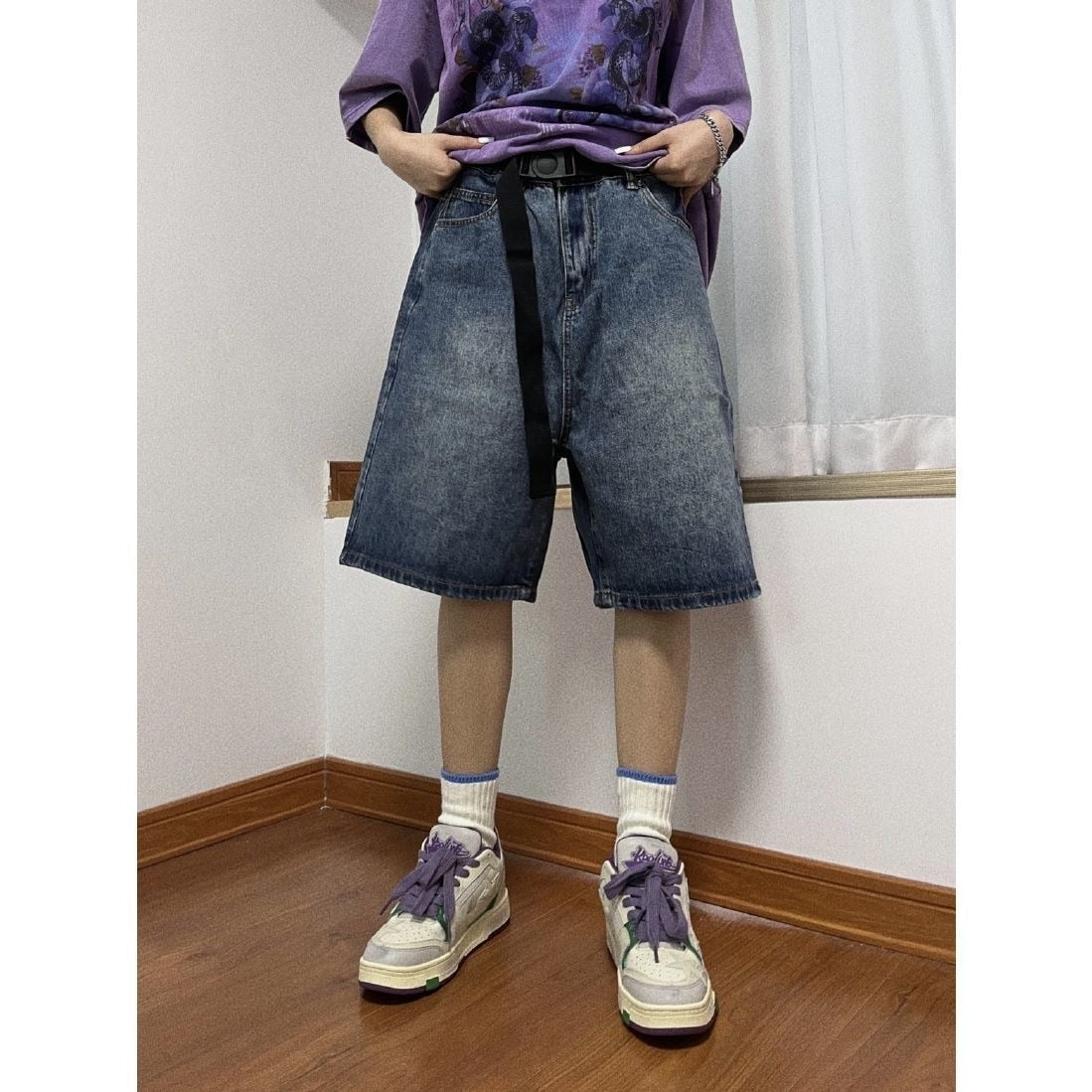 Unisex Streetwear Jorts