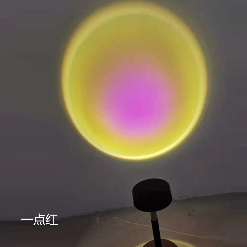 Neutral and Cosmic Sunset Lamp