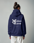 Yankees Hiddn Love Blue HeavyWeight Hoodie