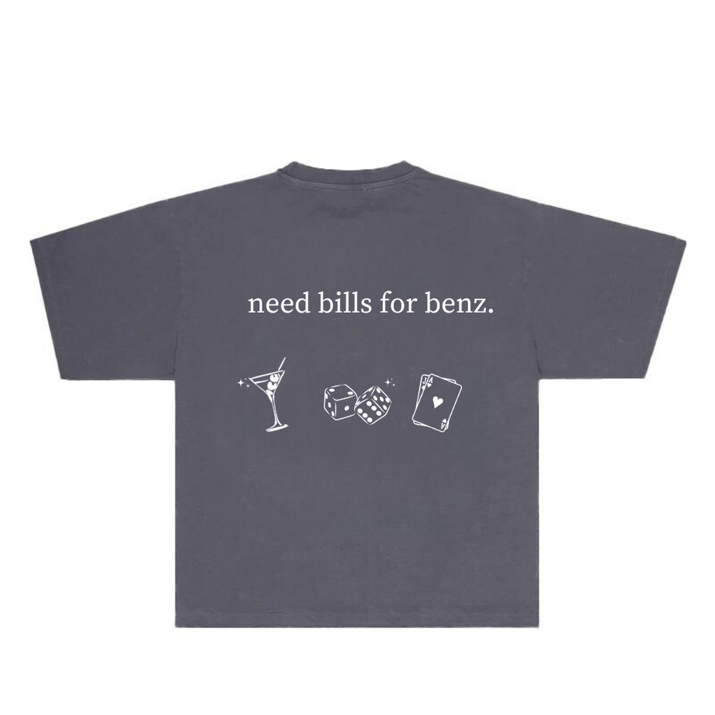 “Bills for Benz” Heavy Weight Graphic Tee