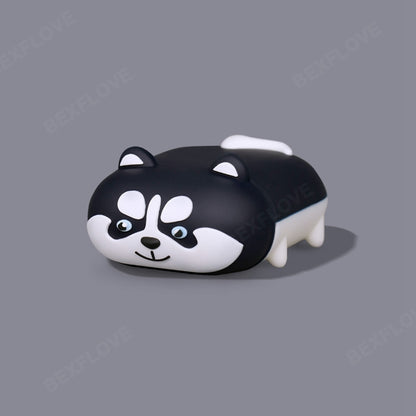 3D Rabbit Earphone Cases for AirPods 2 Case Cute Cat Dog Cartoon for Apple Air Pods Cover 1 Headphone Earpods Earbuds Case Strap