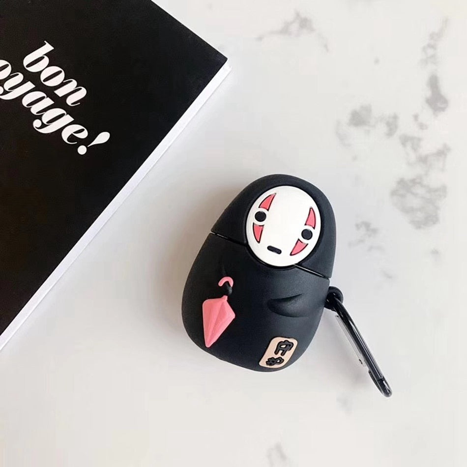 3D Rabbit Earphone Cases for AirPods 2 Case Cute Cat Dog Cartoon for Apple Air Pods Cover 1 Headphone Earpods Earbuds Case Strap