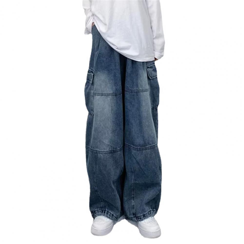Mens Baggy Cargo Jeans